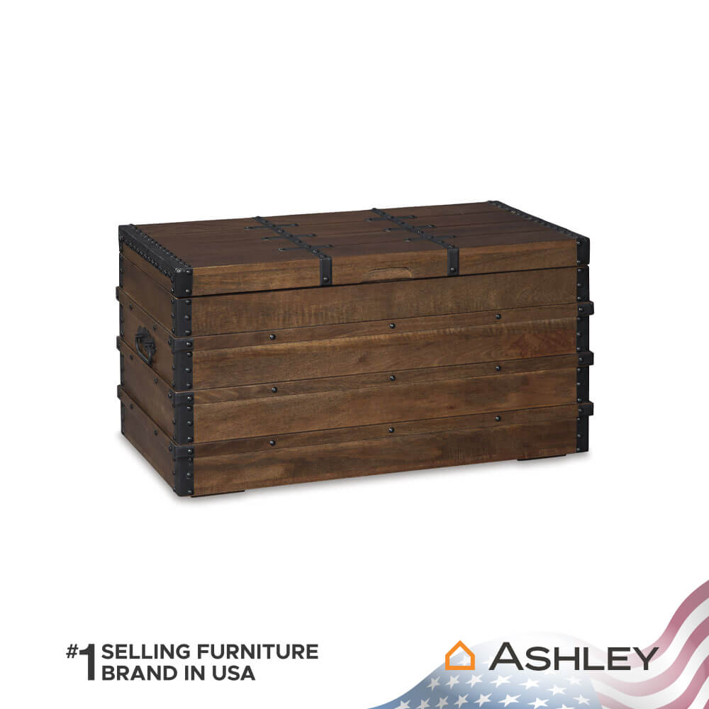 โต๊ะกลาง พร้อมที่เก็บของ ASHLEY FURNITURE HOMESTORE รุ่น KETTLEBY/87 สีน้ำตาล_0