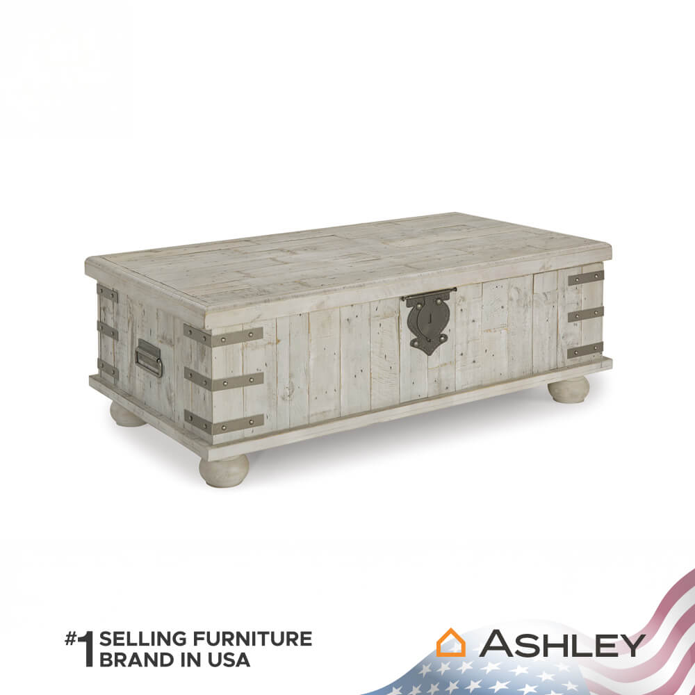 โต๊ะกลาง พร้อมลิฟท์ท็อป ASHLEY FURNITURE HOMESTORE รุ่น CARYNHURST/132 สีขาววินเทจ_0