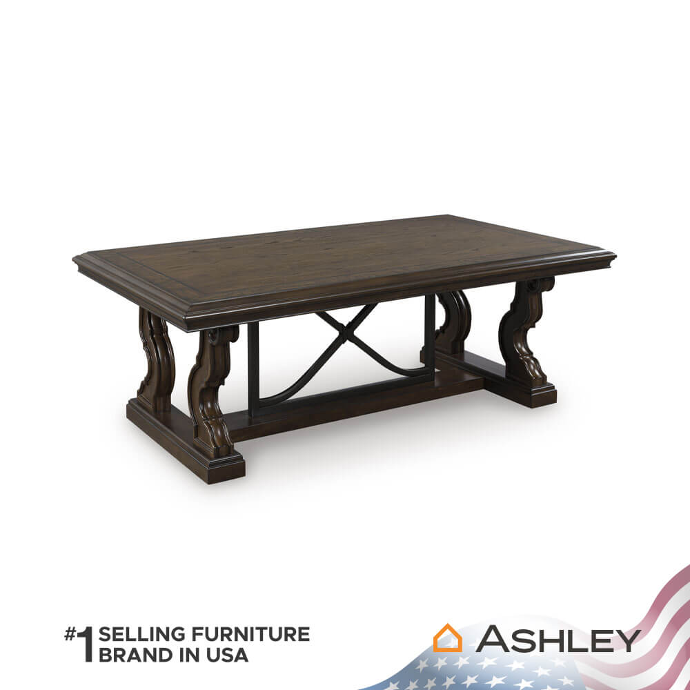 โต๊ะกลาง ASHLEY FURNITURE HOMESTORE รุ่น MAYLEE/142 สีน้ำตาลเข้ม_0