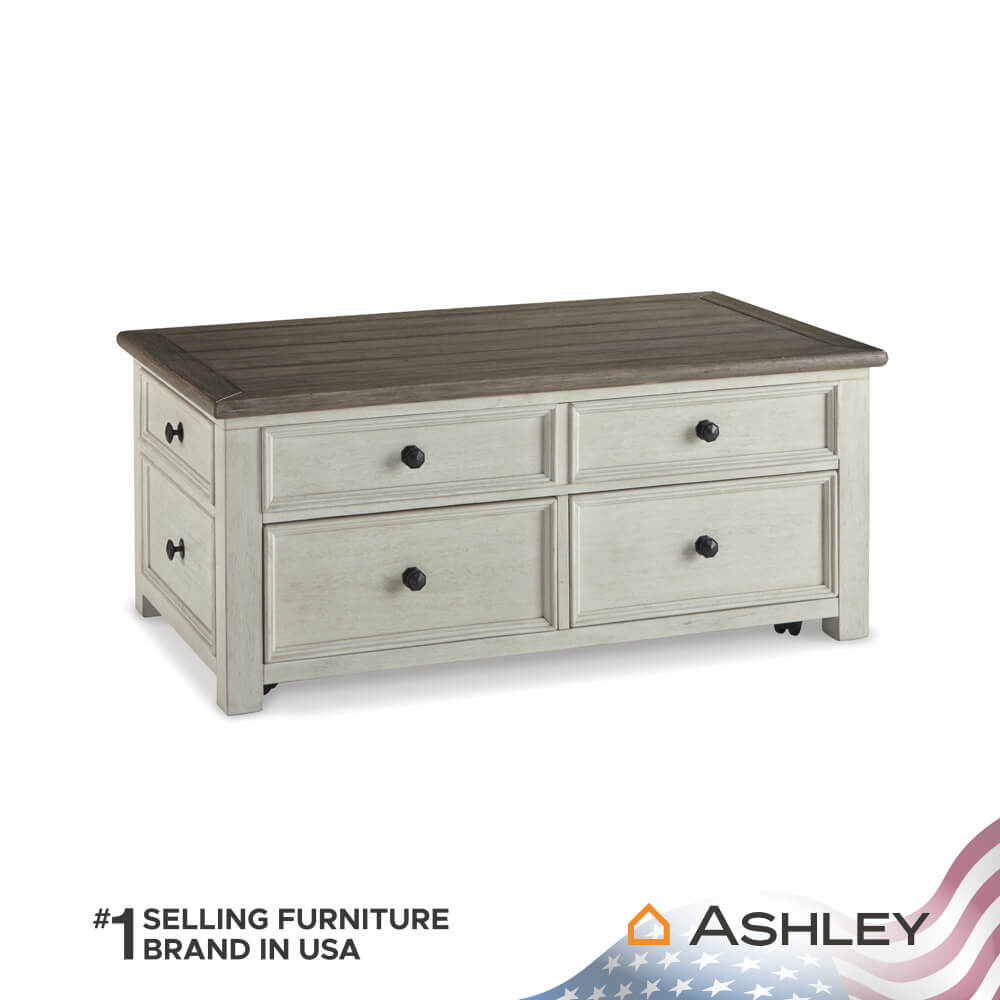 โต๊ะกลาง พร้อมลิฟท์ท็อป ASHLEY FURNITURE HOMESTORE รุ่น BOLANBURG/122 สีขาววินเทจ_0