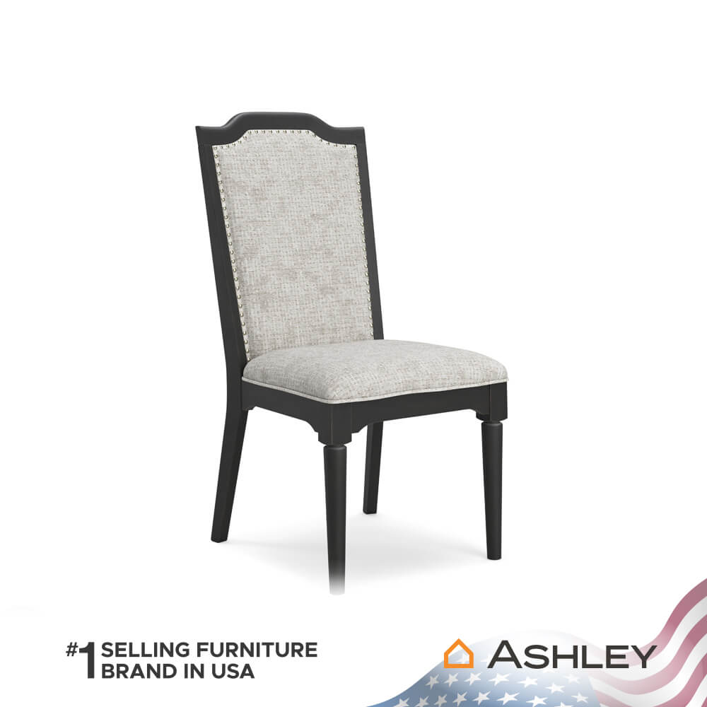 เก้าอี้ทานข้าว ASHLEY FURNITURE HOMESTORE รุ่น WELLTERN สีดำ_0