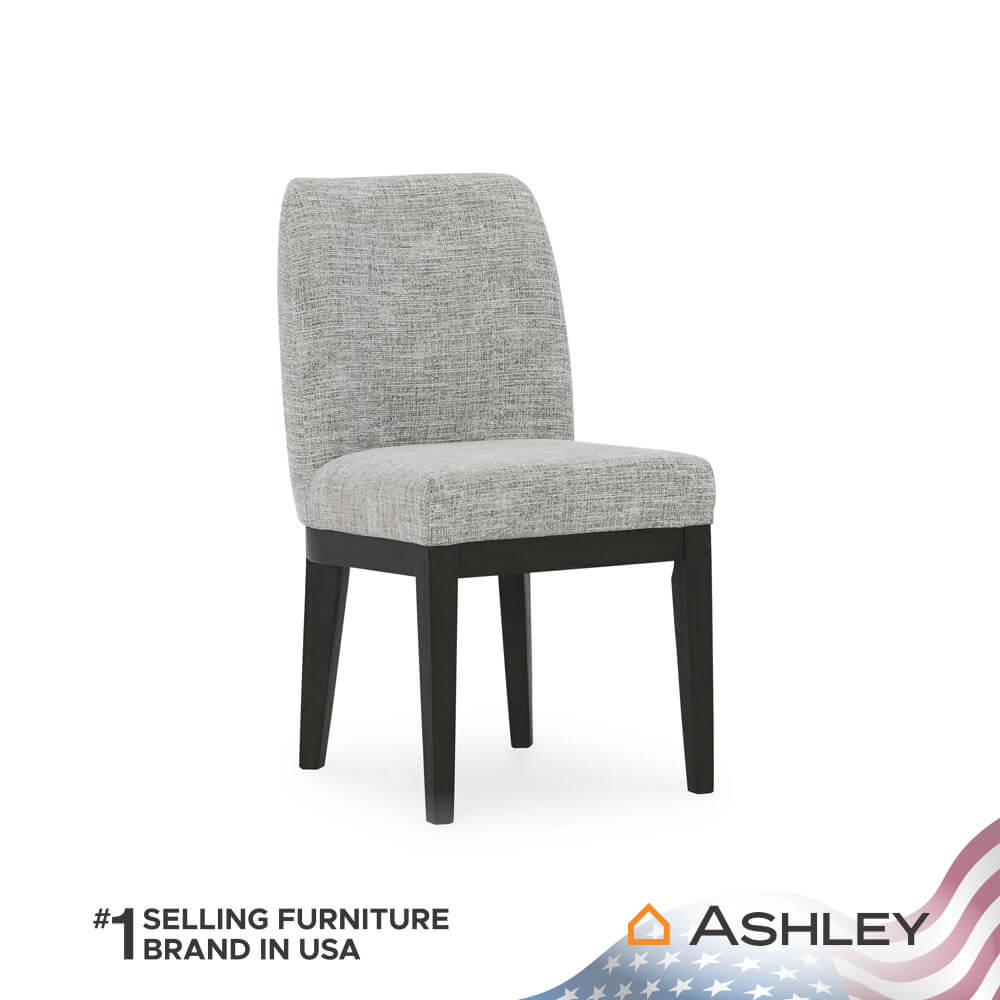 เก้าอี้ทานข้าว ASHLEY FURNITURE HOMESTORE รุ่น BURKHAUS สีน้ำตาลอ่อน_0