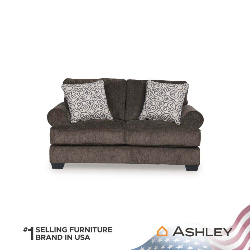 โซฟา 2 ที่นั่ง ASHLEY FURNITURE HOMESTORE รุ่น MONAGHAN-O/2 สีน้ำตาล