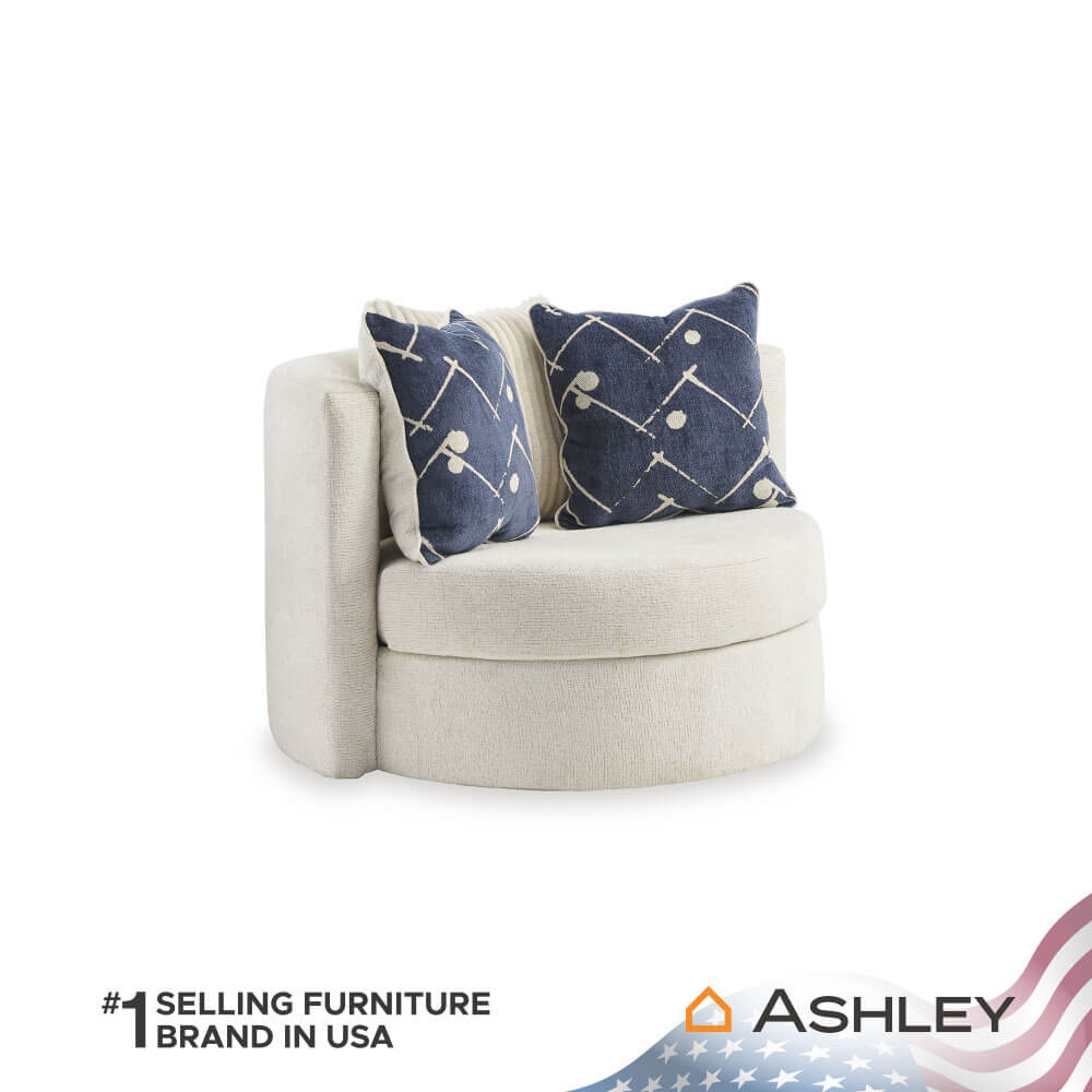 โซฟา 1 ที่นั่งแบบหมุนได้ ASHLEY FURNITURE HOMESTORE รุ่น PADOVA/1 สีครีม