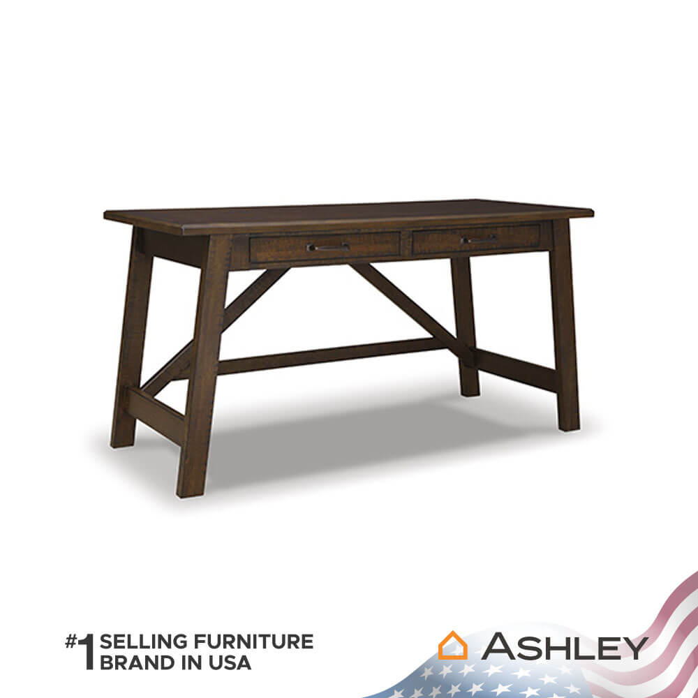 โต๊ะทำงาน ASHLEY FURNITURE HOMESTORE รุ่น BALDRIDGE/152 สีน้ำตาล