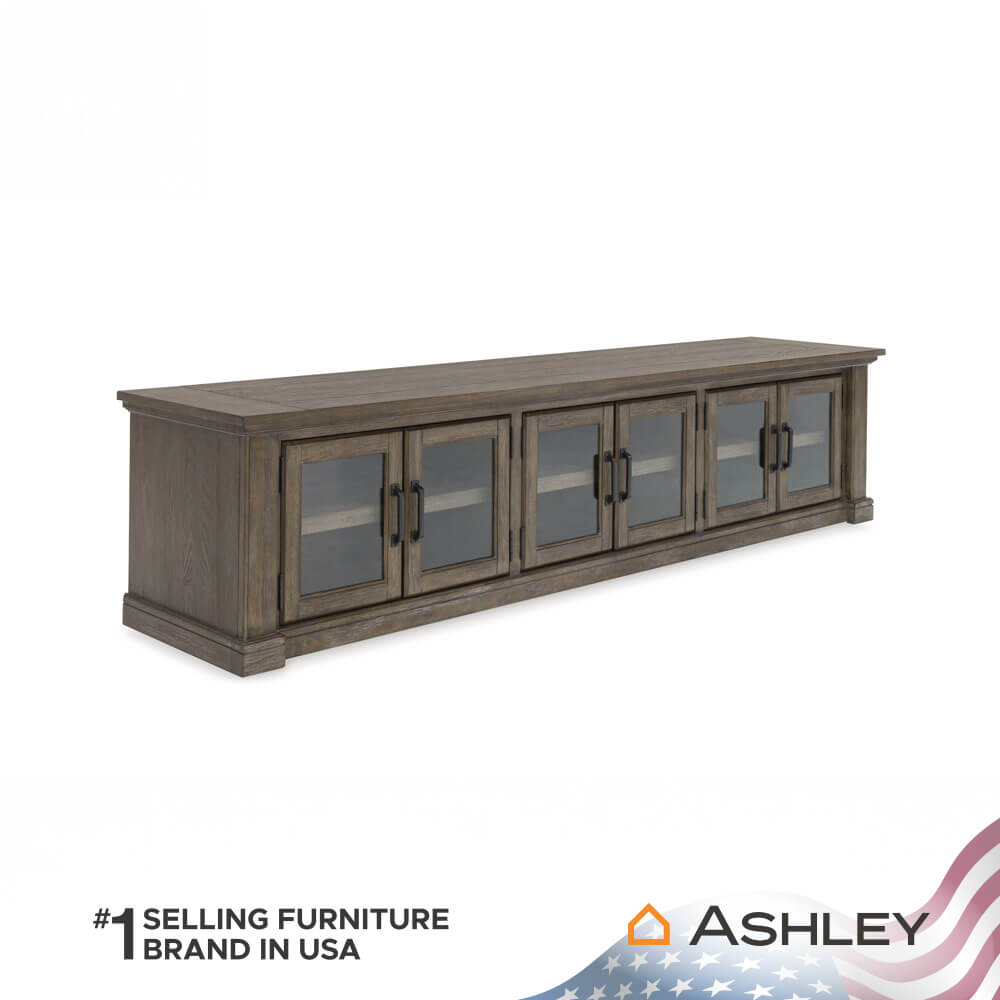 ตู้วางทีวี ASHLEY FURNITURE HOMESTORE รุ่น JOHNELLE/200 สีน้ำตาล