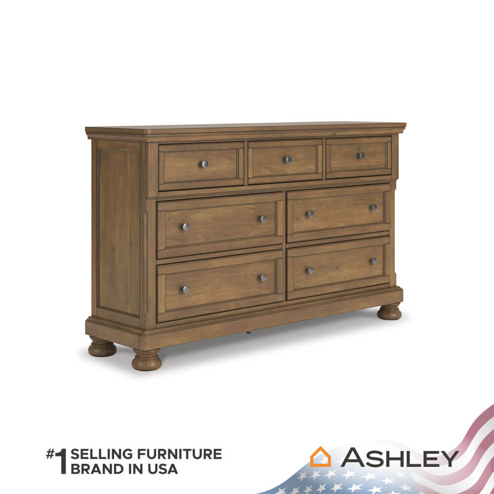 ตู้ลิ้นชัก 7 ลิ้นชัก ASHLEY FURNITURE HOMESTORE รุ่น VANDENMORE/166 สีน้ำตาล