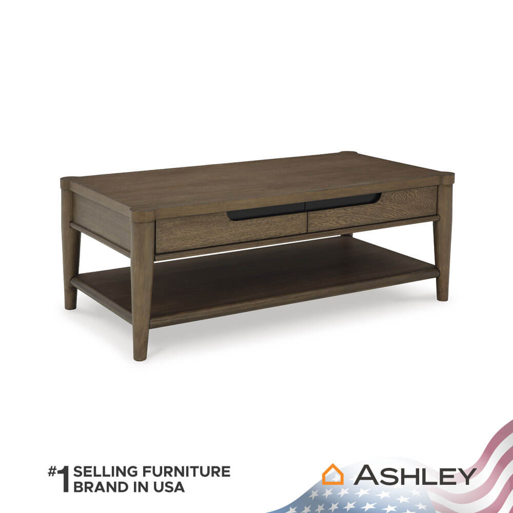 โต๊ะกลาง ASHLEY FURNITURE HOMESTORE รุ่น ROANHOWE/127 สีน้ำตาล