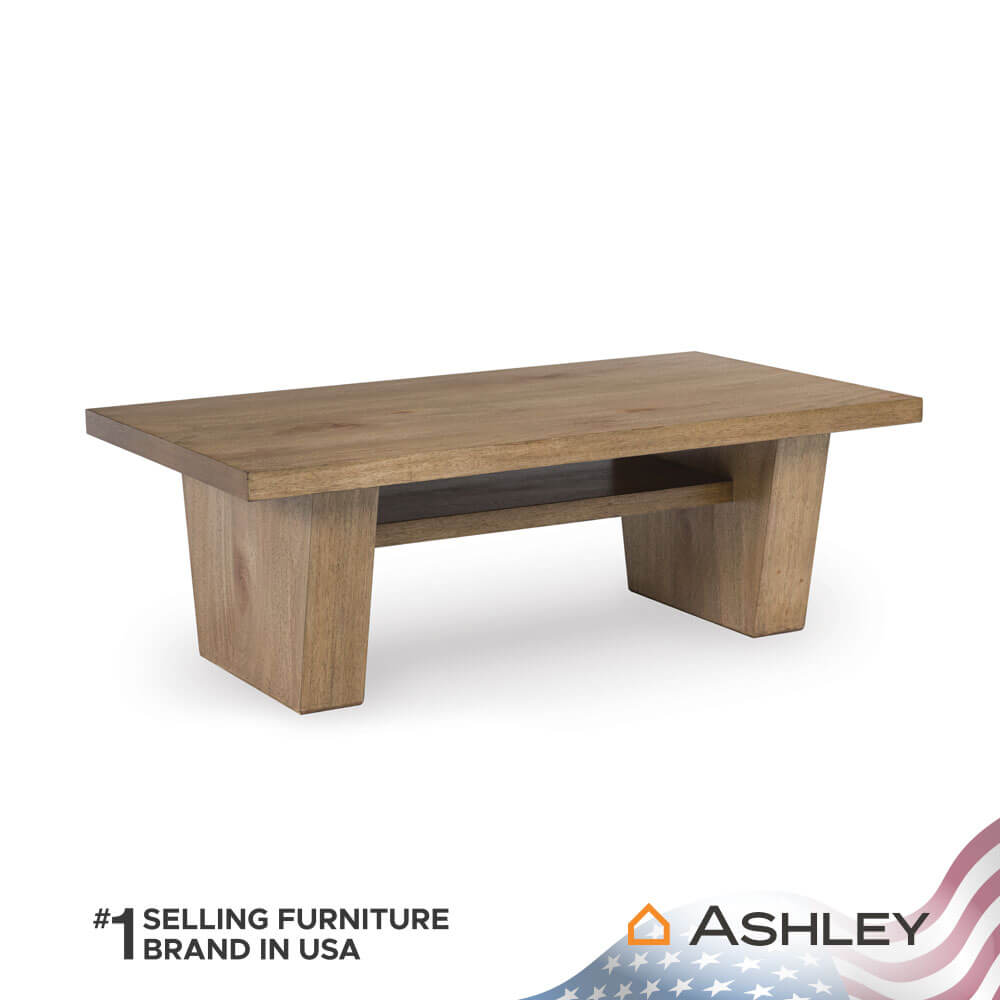 โต๊ะกลาง ASHLEY FURNITURE HOMESTORE รุ่น KRISTILAND/139 สีน้ำตาลอ่อน