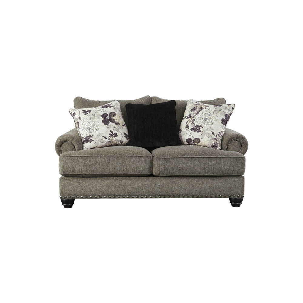 โซฟา 2 ที่นั่ง ASHLEY FURNITURE HOMESTORE รุ่น SEMBLER/2 สีเทาเข้ม