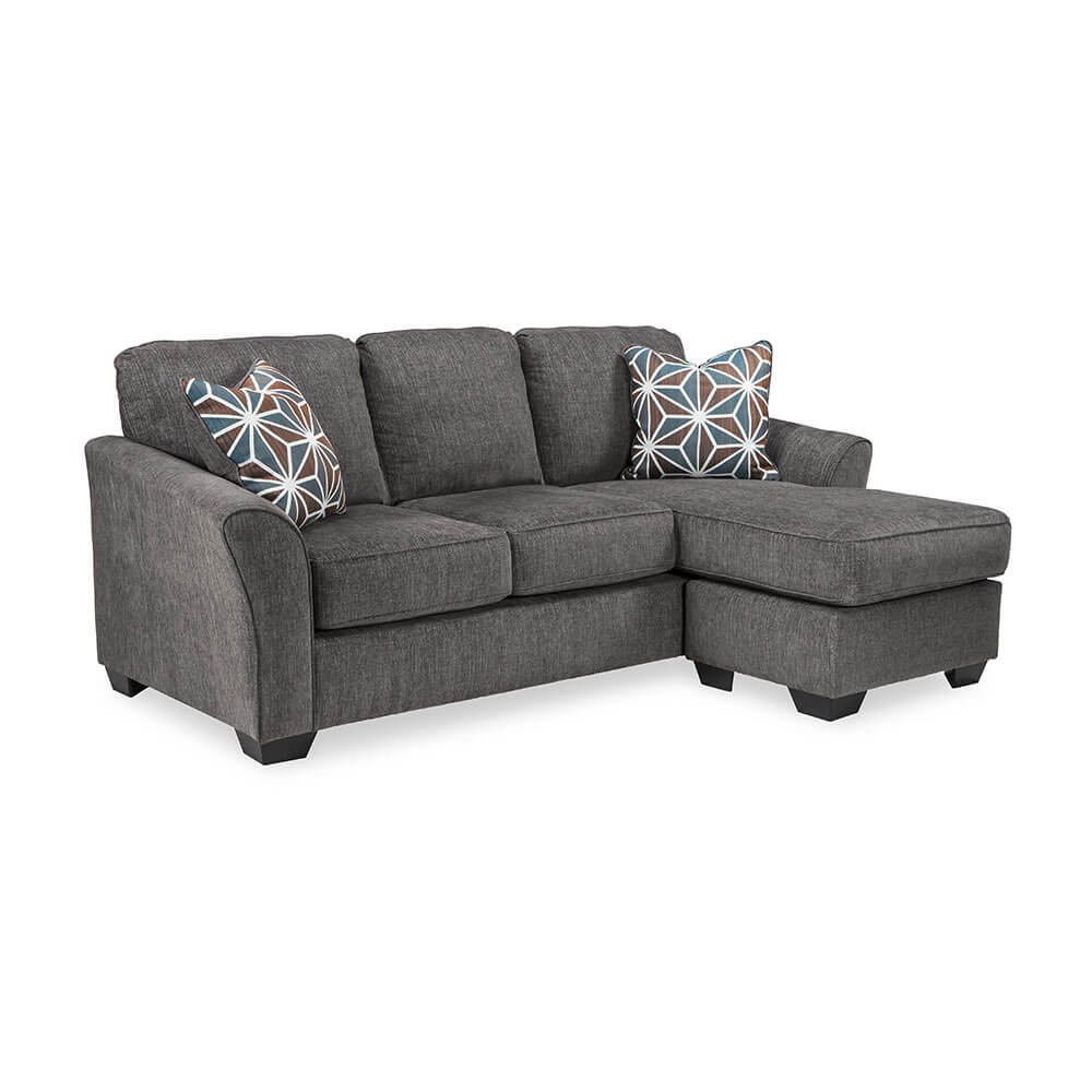 โซฟาตัว L ด้านซ้าย-ขวา ASHLEY FURNITURE HOMESTORE รุ่น BRISE/R-L สีเทาเข้ม