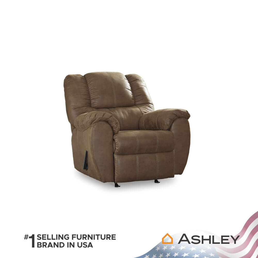 โซฟาปรับเอนนอน 1 ที่นั่ง ASHLEY FURNITURE HOMESTORE รุ่น MCGANN/1R สีน้ำตาล