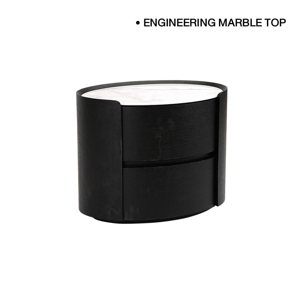 ตู้ข้างเตียง CHIC REPUBLIC รุ่น KARTEL สีดำ