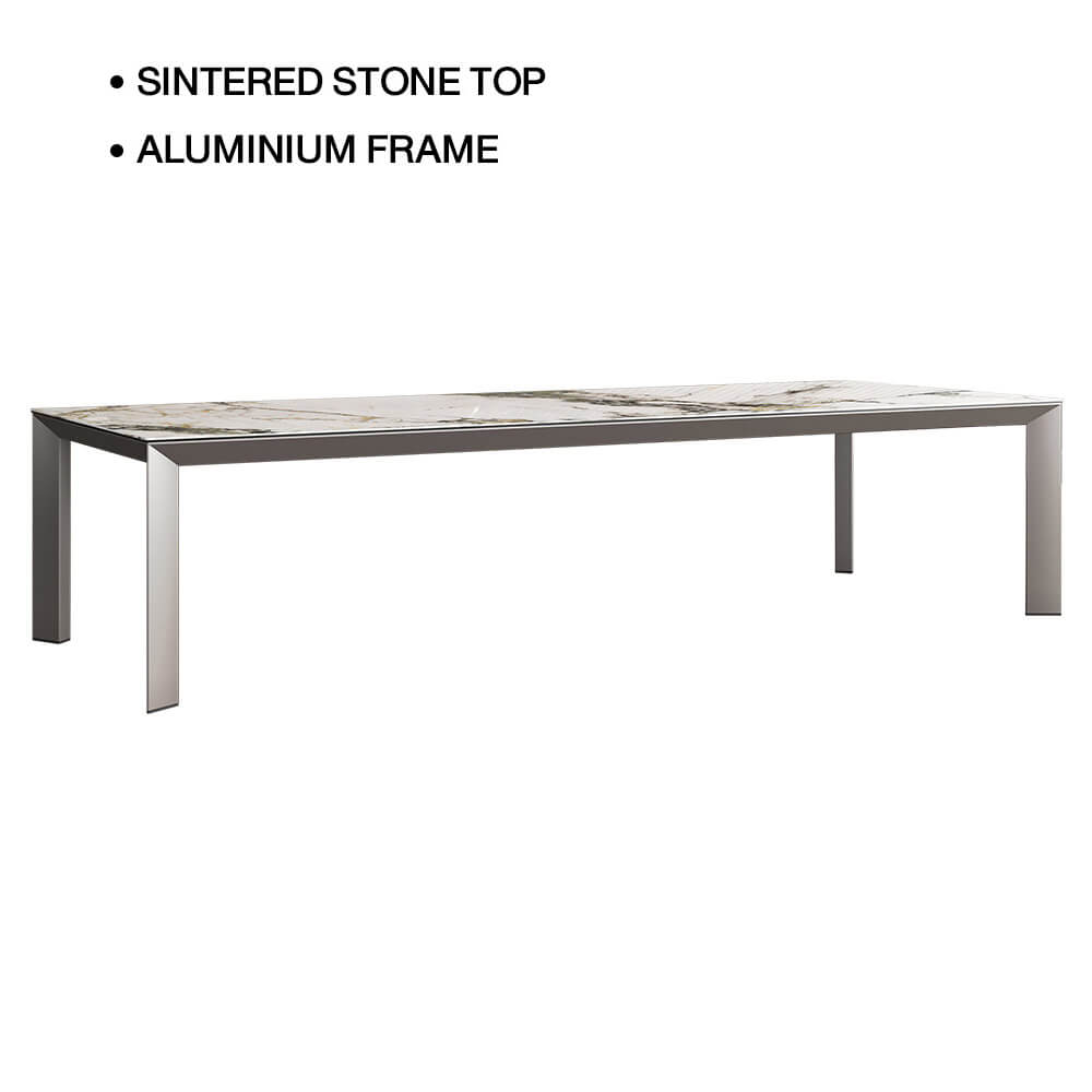 โต๊ะอาหาร CHIC REPUBLIC รุ่น RAVELLO/320 สีขาวซัมเมอร์_1