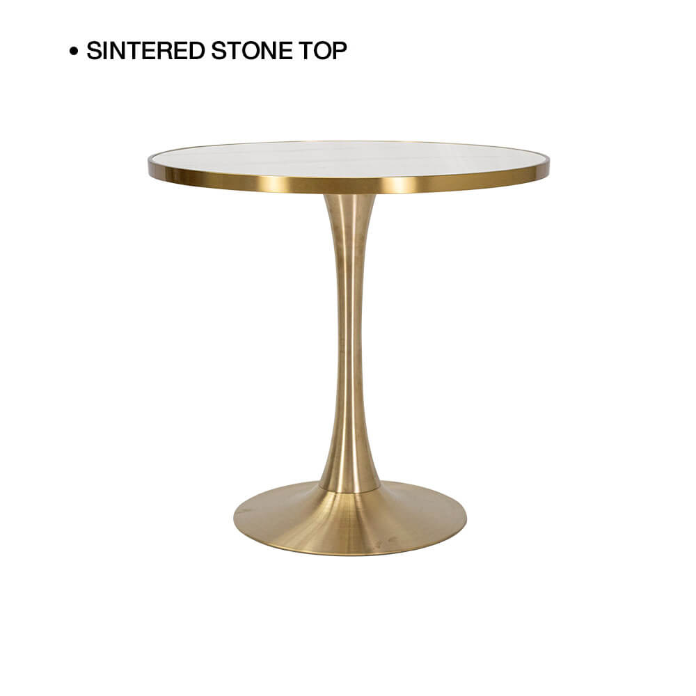 โต๊ะอาหาร CHIC REPUBLIC รุ่น QUINN CIRCLE/80 สีขาว_1