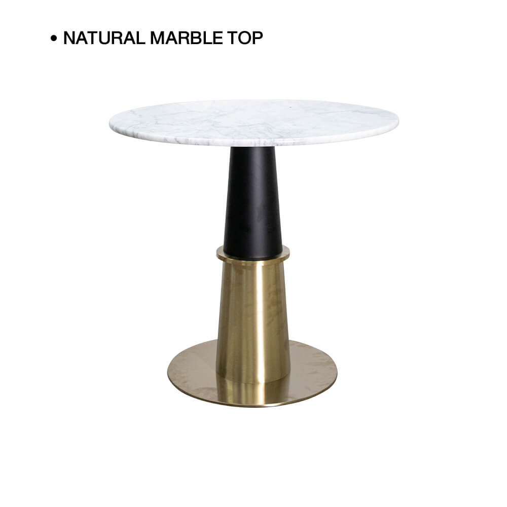 โต๊ะอาหาร CHIC REPUBLIC รุ่น GLACIER CIRCLE/80 สีขาว