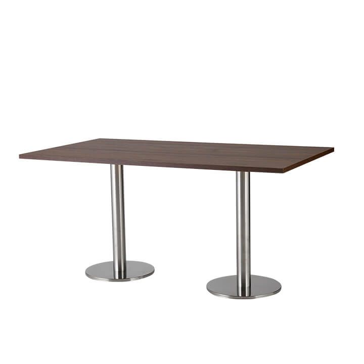 โต๊ะอาหาร  RINA HEY รุ่น UNIQUE-B/150 สีวอลนัทเข้ม_1