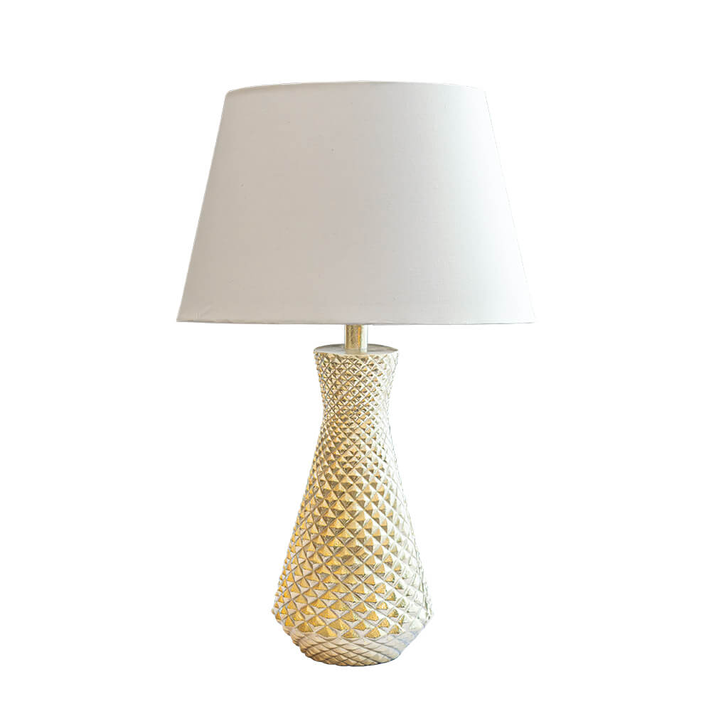 โคมไฟตั้งโต๊ะ CHIC REPUBLIC รุ่น MEDAN สีขาว_1