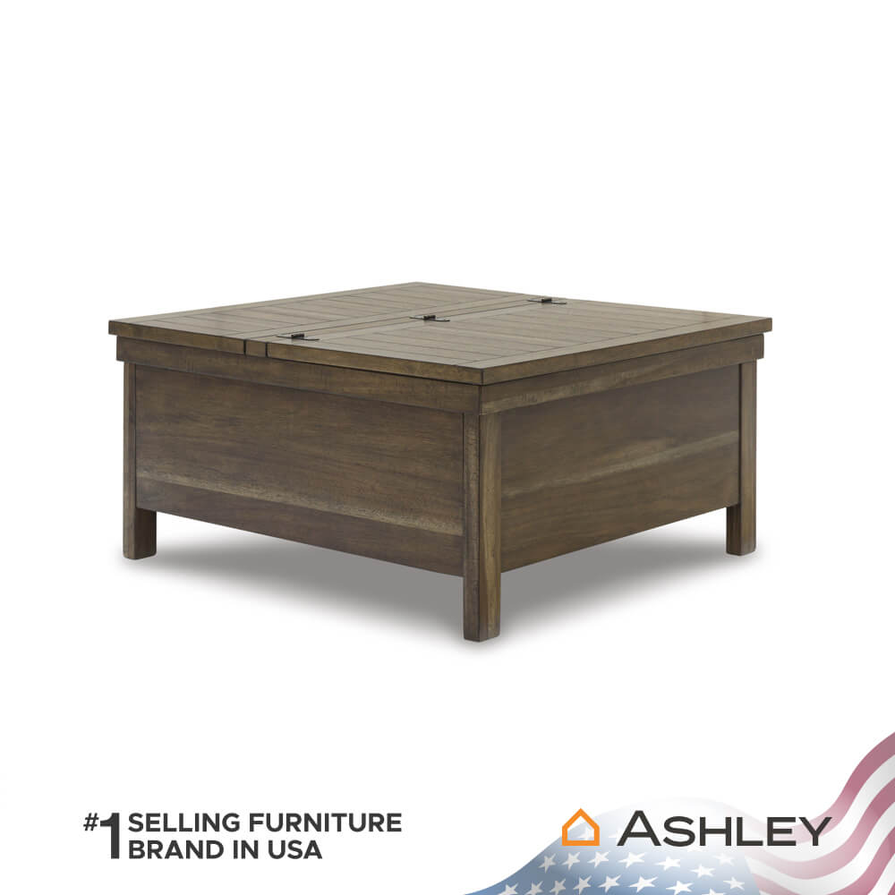 โต๊ะกลาง พร้อมลิฟท์ท็อป ASHLEY FURNITURE HOMESTORE รุ่น MORIVILLE/91 สีน้ำตาล_1