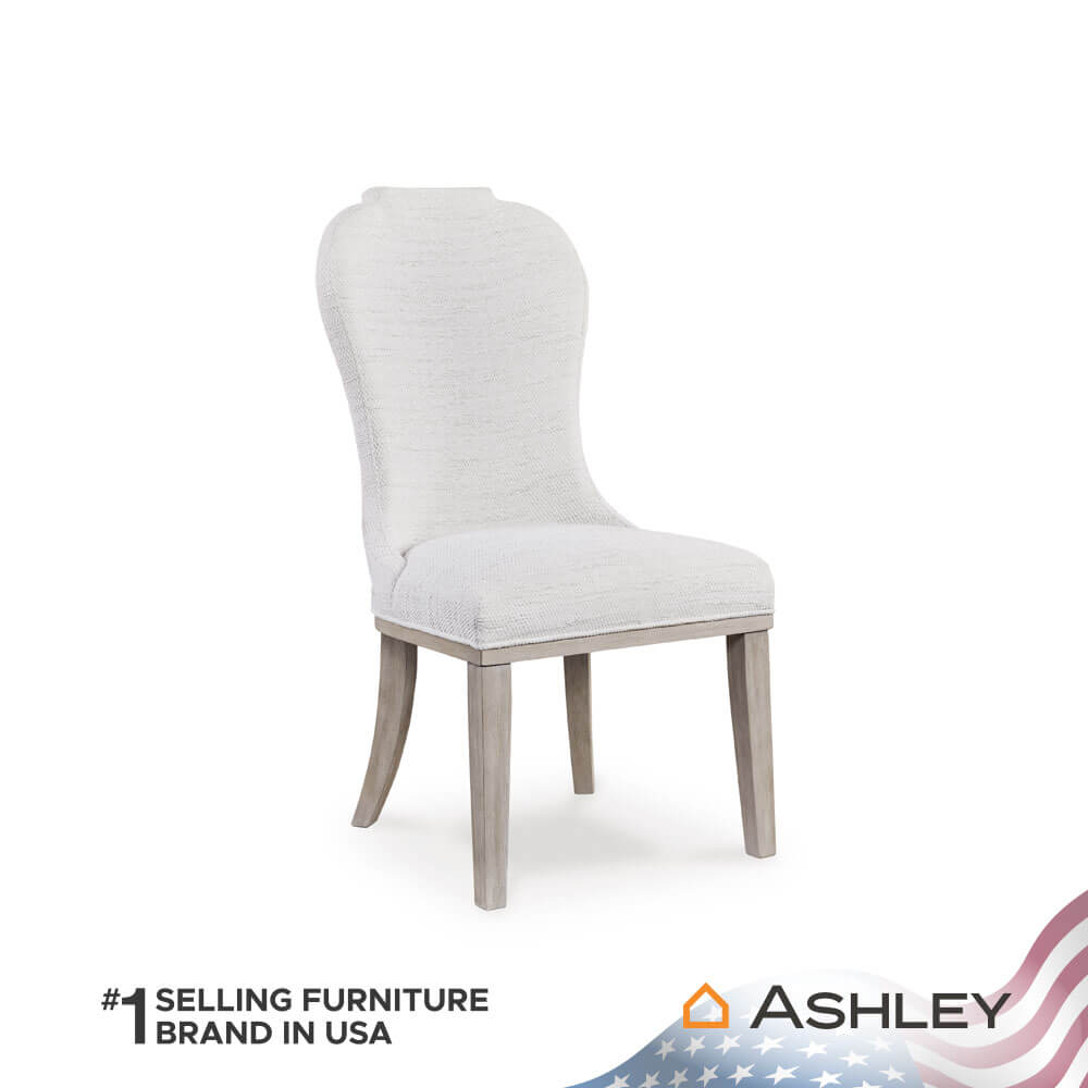 เก้าอี้ทานข้าว ASHLEY FURNITURE HOMESTORE รุ่น JORLAINA สีครีม