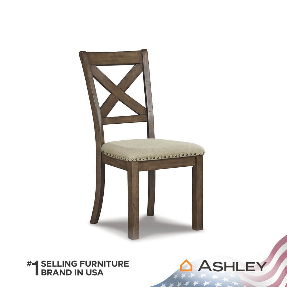 เก้าอี้ทานข้าว ASHLEY FURNITURE HOMESTORE รุ่น MORIVILLE สีเบจ_1