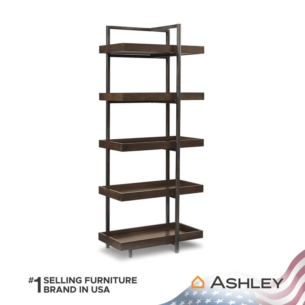 ชั้นวางของโล่ง 5 ชั้น ASHLEY FURNITURE HOMESTORE รุ่น STARMORE/5 สีน้ำตาลเข้ม