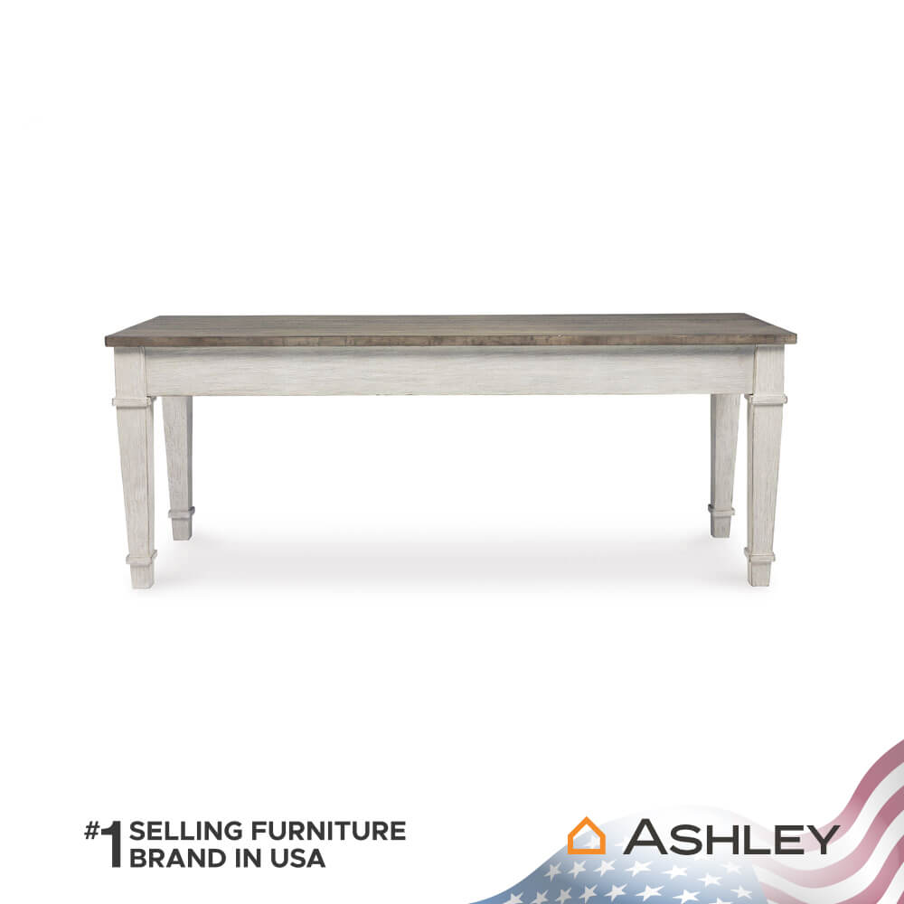 ม้านั่งพร้อมช่องเก็บของ ASHLEY FURNITURE HOMESTORE รุ่น SKEMPTON/121 สีขาววินเทจ_1