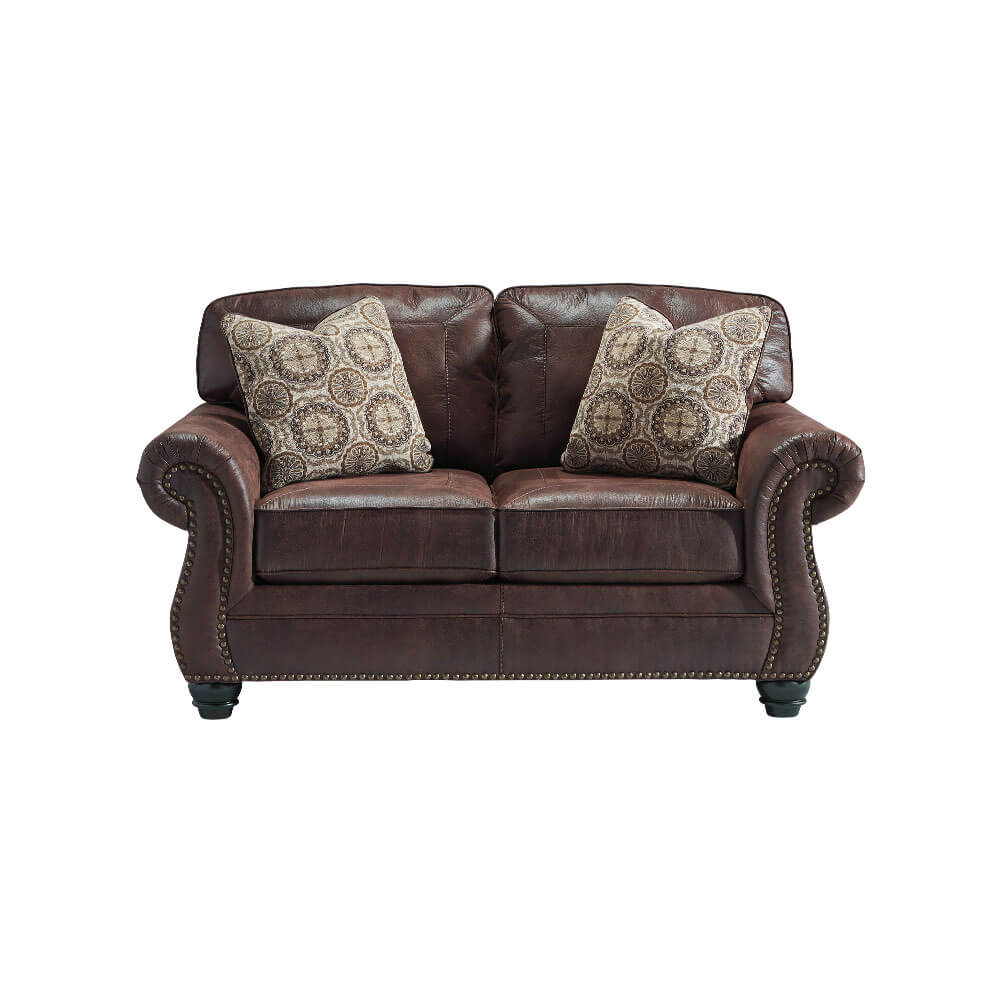 โซฟา 2 ที่นั่ง ASHLEY FURNITURE HOMESTORE รุ่น BREVILLE/2 สีน้ำตาลเข้ม_1