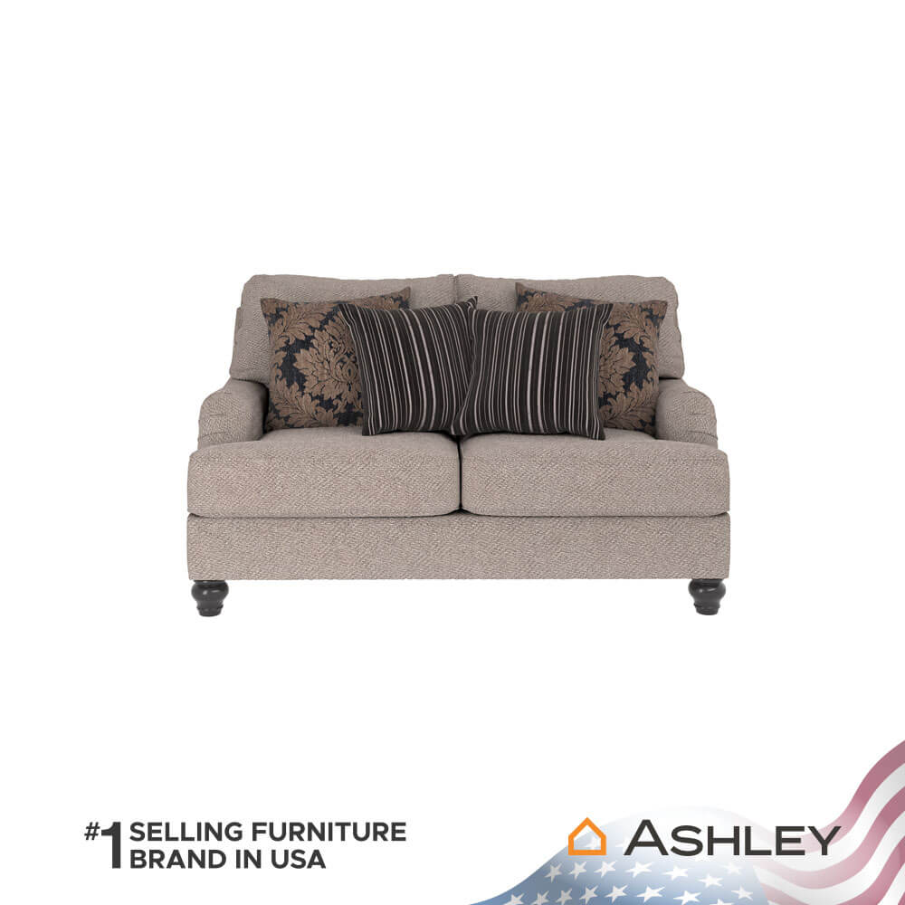 โซฟา 2 ที่นั่ง ASHLEY FURNITURE HOMESTORE รุ่น FERMOY/2 สีน้ำตาลอ่อน