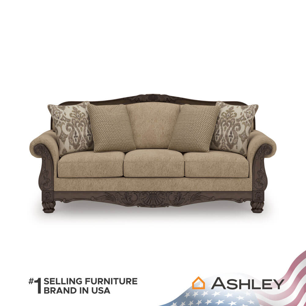 โซฟา 3 ที่นั่ง ASHLEY FURNITURE HOMESTORE รุ่น STANMORE/3 สีน้ำตาล