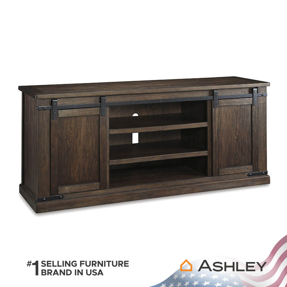 ตู้วางทีวี ASHLEY FURNITURE HOMESTORE รุ่น BUDMORE-B/178 สีน้ำตาล