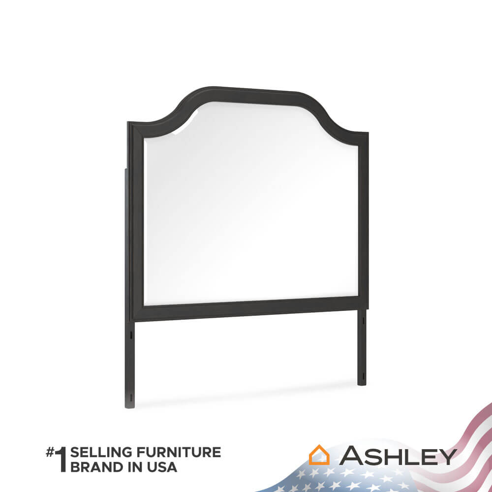 กระจกตั้งโต๊ะ ASHLEY FURNITURE HOMESTORE รุ่น WELLTERN/116x90 สีดำ