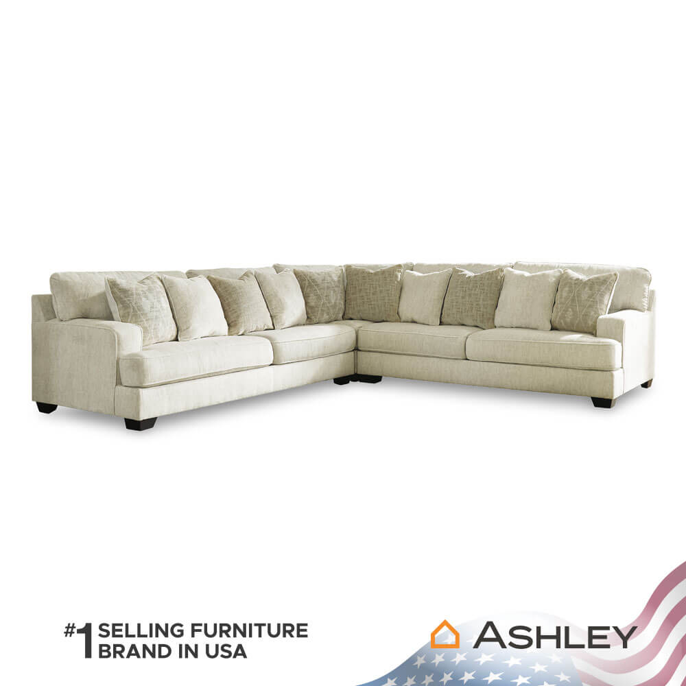 โซฟาตัว L ด้านซ้าย-ขวา ASHLEY FURNITURE HOMESTORE รุ่น RAWCLIFFE/R-L สีเบจ