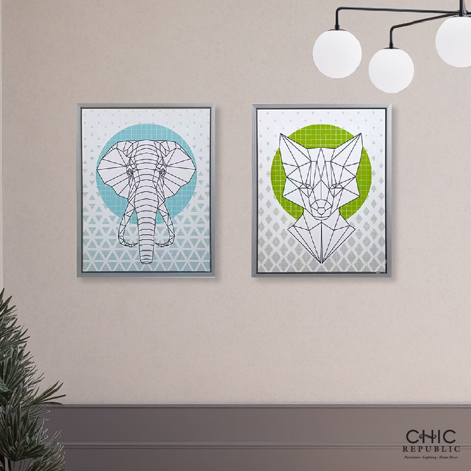 ภาพติดฝาผนัง CHIC REPUBLIC รุ่น MARVINA-A/40X50