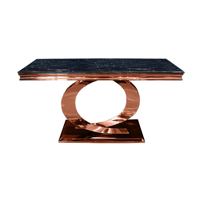 โต๊ะคอนโซล CHIC REPUBLIC รุ่น MENDIOLA-RG/140 MARBLE สีดำ_2