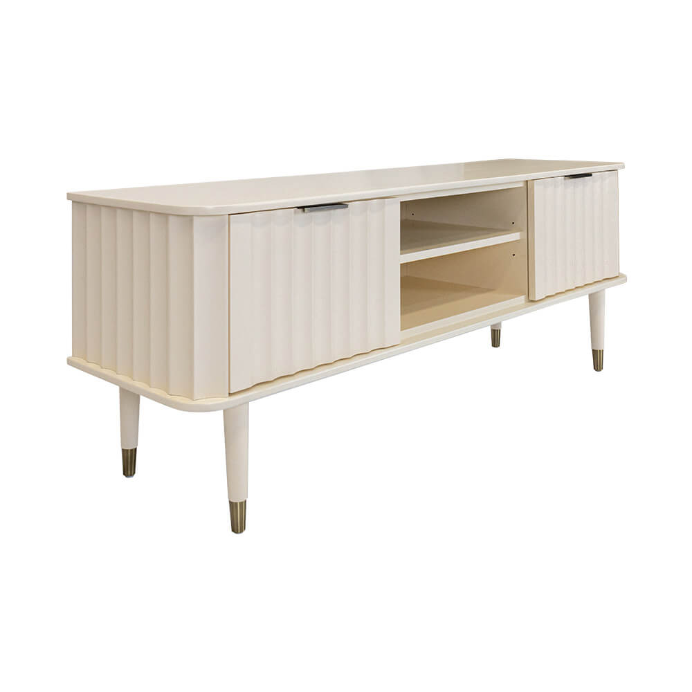 ตู้วางทีวี CHIC REPUBLIC CLARA/160 สีขาววินเทจ