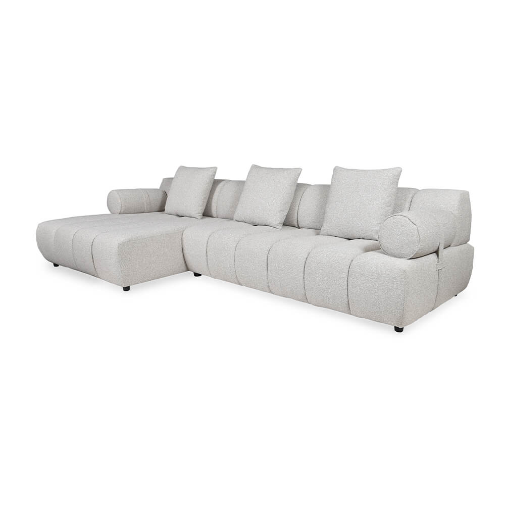 โซฟาเข้ามุมขวา CHIC REPUBLIC รุ่น PARADISE/R สีเทาอ่อน_2