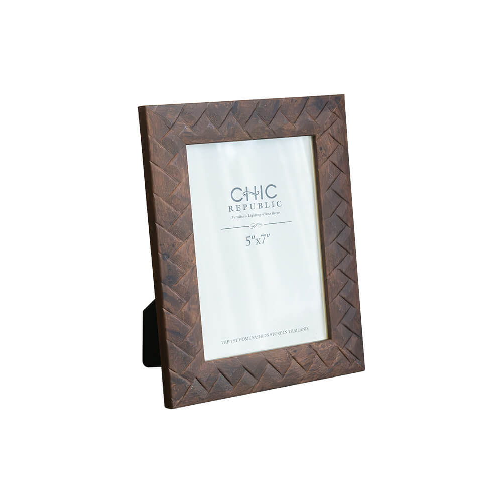 กรอบรูป CHIC REPUBLIC รุ่น BRICE/5&times;7 สีน้ำตาล