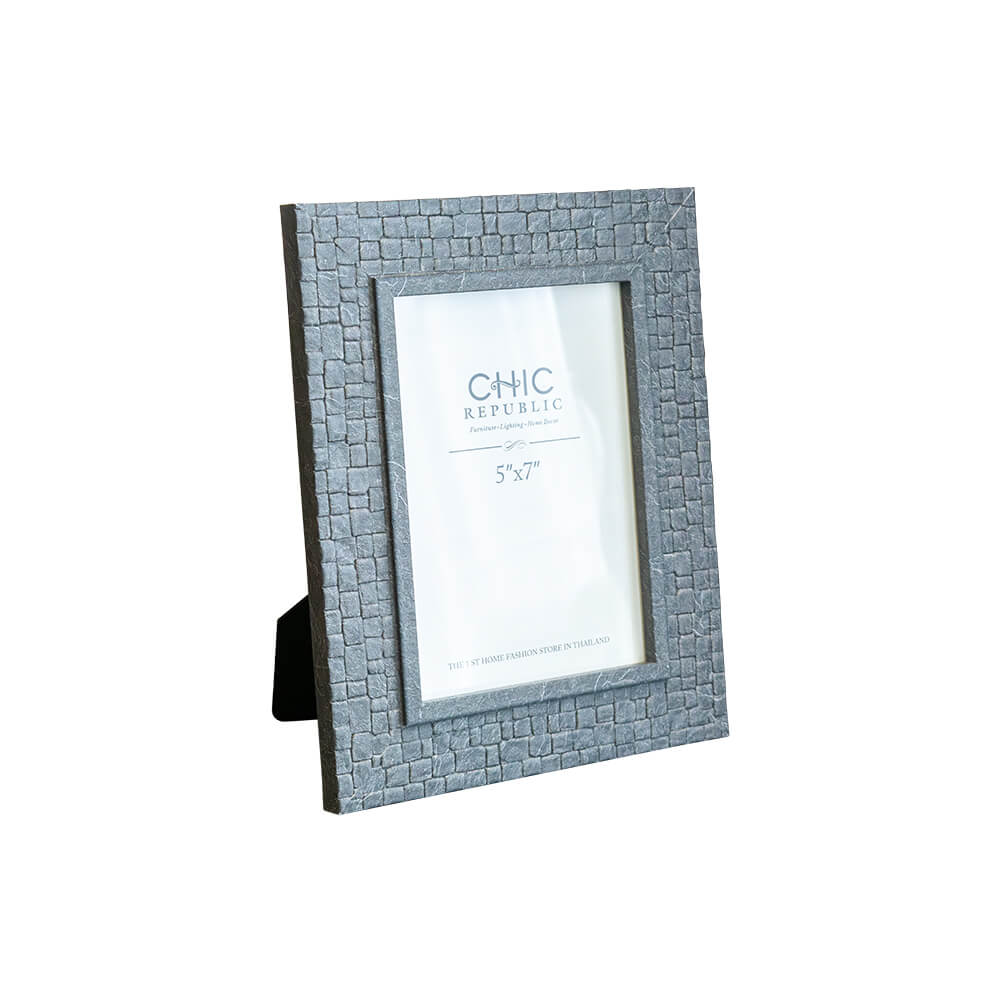 กรอบรูป CHIC REPUBLIC รุ่น BALTIC/5&times;7 สีเทา