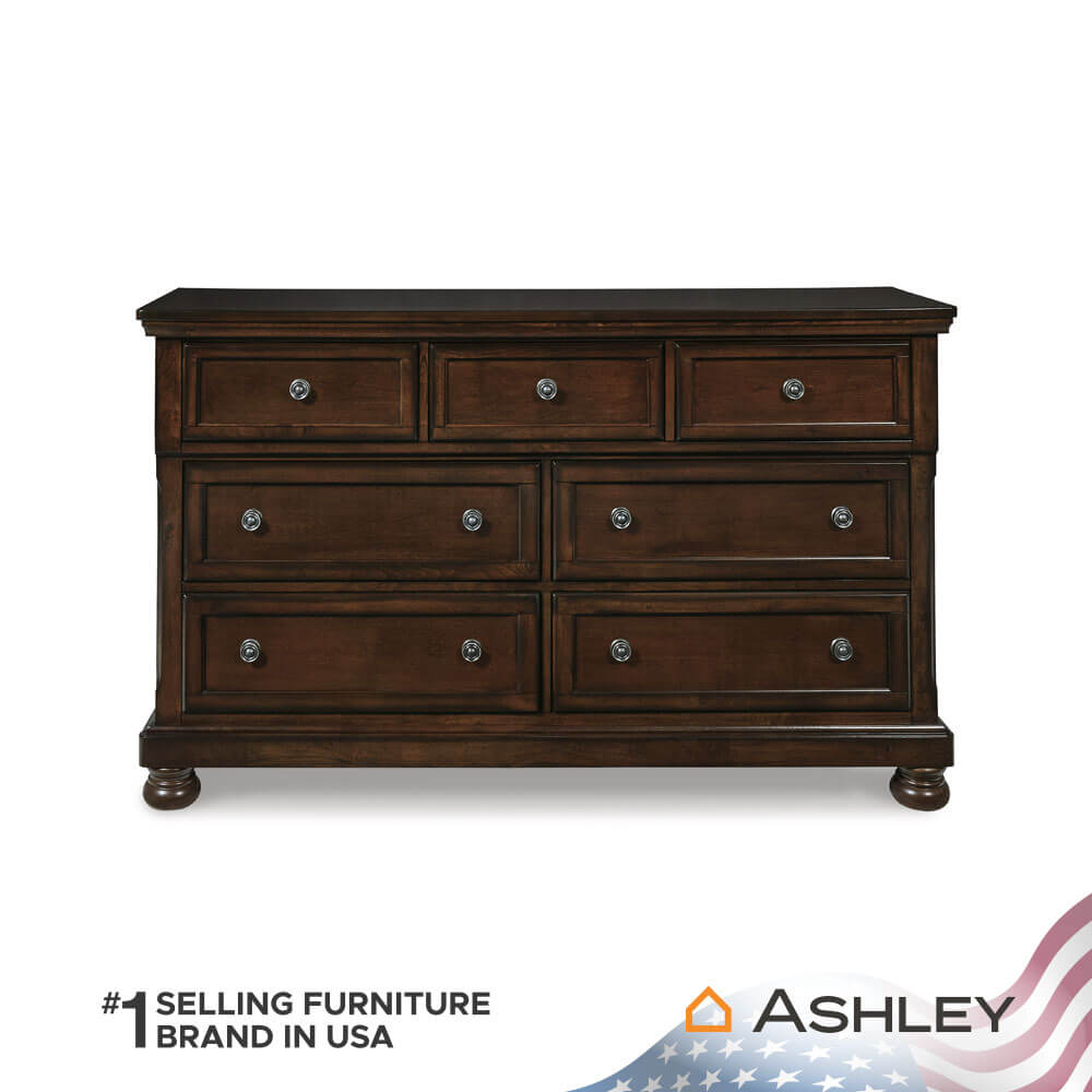 ตู้ลิ้นชัก 7 ลิ้นชัก ASHLEY FURNITURE HOMESTORE รุ่น PORTER/165 สีน้ำตาล
