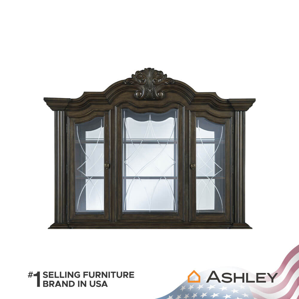 ตู้เตี้ยบานเปิด ASHLEY FURNITURE HOMESTORE รุ่น MAYLEE/181 สีน้ำตาลเข้ม
