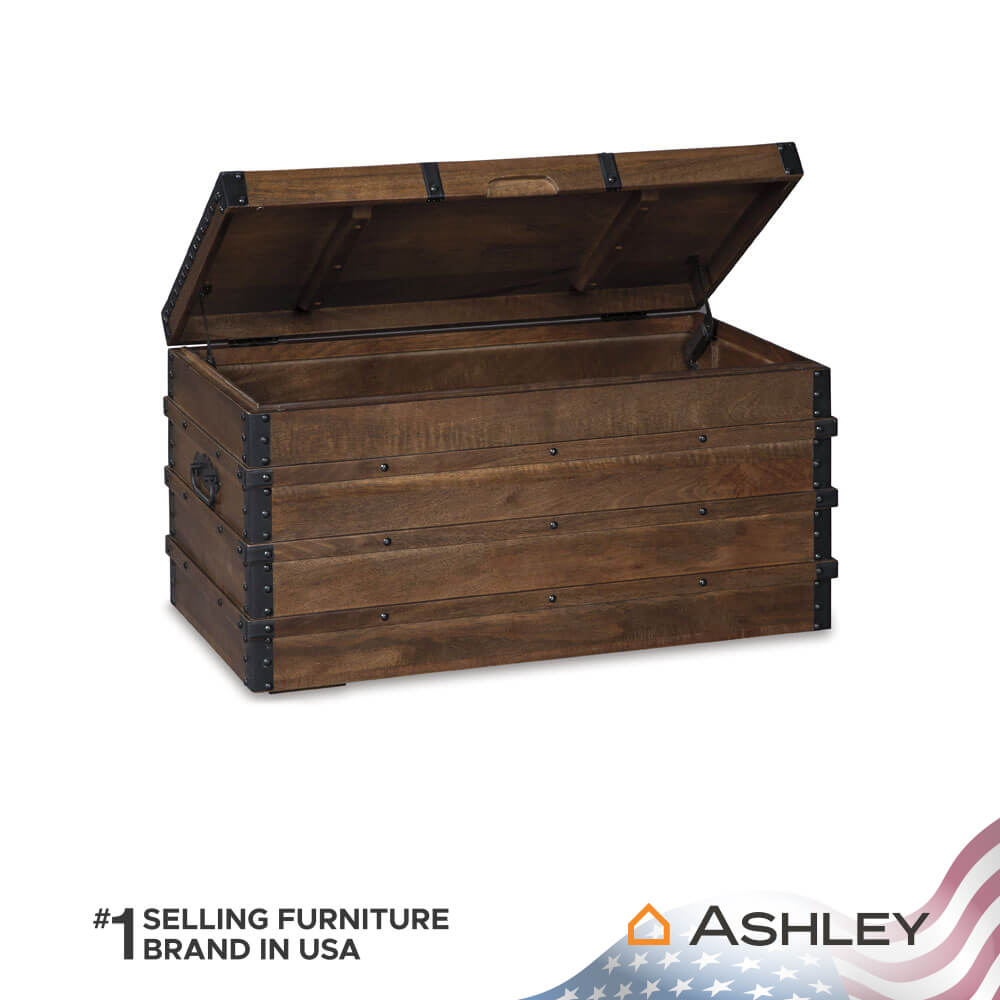 โต๊ะกลาง พร้อมที่เก็บของ ASHLEY FURNITURE HOMESTORE รุ่น KETTLEBY/87 สีน้ำตาล_2