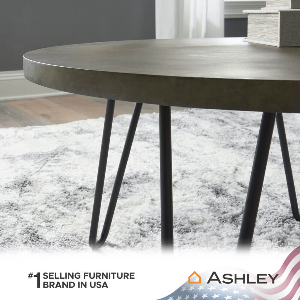 ชุดโต๊ะข้าง ASHLEY FURNITURE HOMESTORE รุ่น HADASKY/3 สีน้ำตาล_2