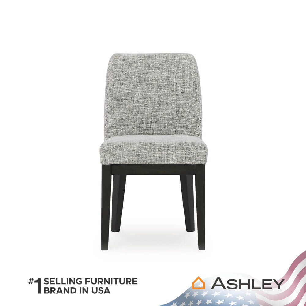 เก้าอี้ทานข้าว ASHLEY FURNITURE HOMESTORE รุ่น BURKHAUS สีน้ำตาลอ่อน_2