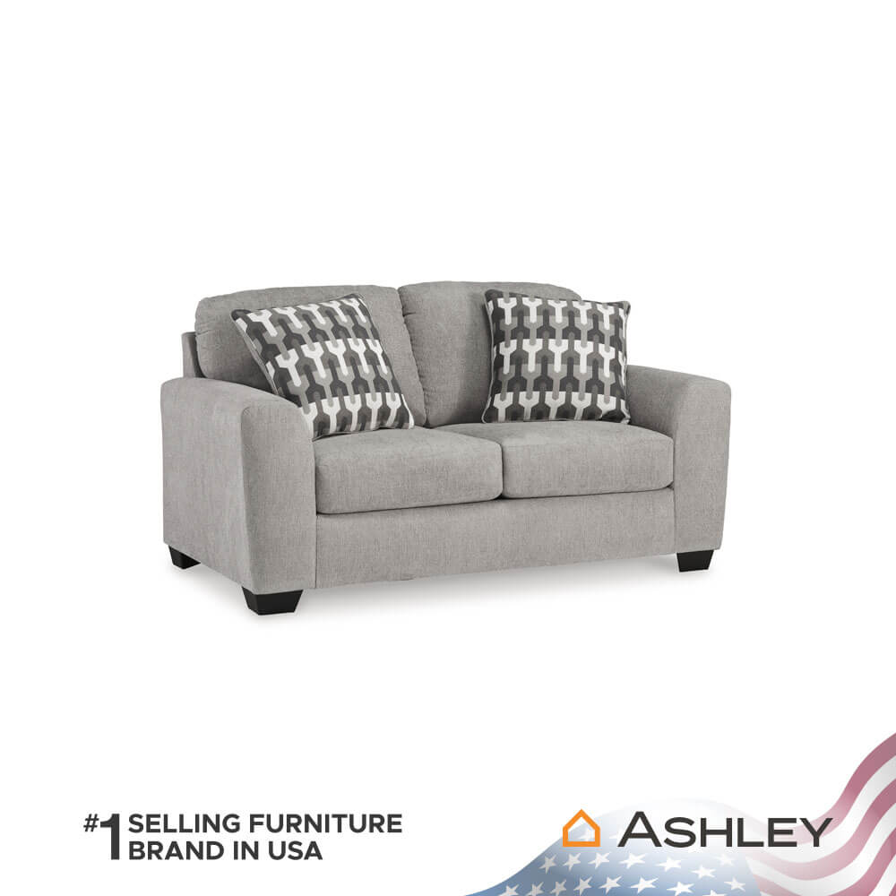 โซฟา 2 ที่นั่ง ASHLEY FURNITURE HOMESTORE รุ่น AVENAL PARK/2 สีเทาอ่อน