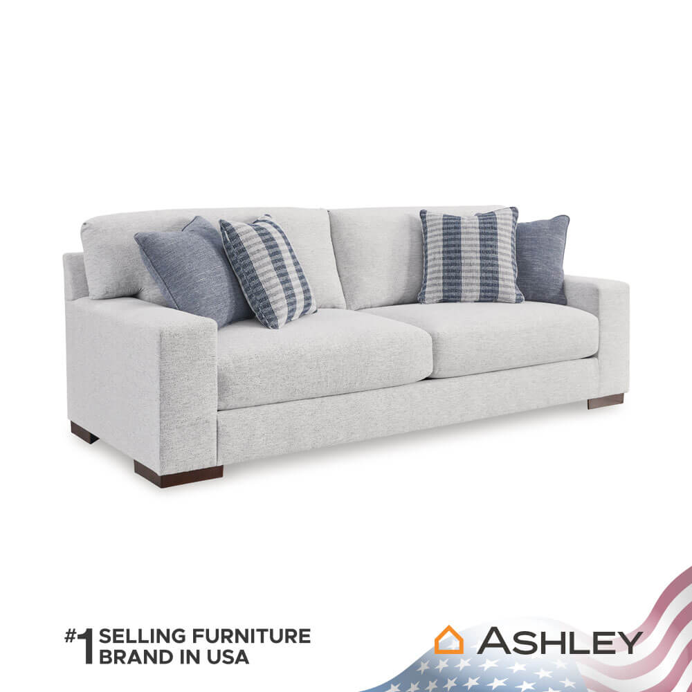 โซฟา 3 ที่นั่ง ASHLEY FURNITURE HOMESTORE รุ่น BELVOIR/3 สีขาว