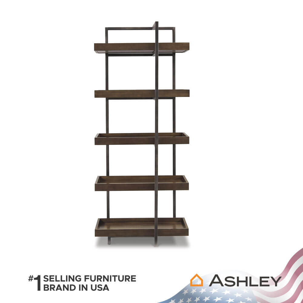 ชั้นวางของโล่ง 5 ชั้น ASHLEY FURNITURE HOMESTORE รุ่น STARMORE/5 สีน้ำตาลเข้ม
