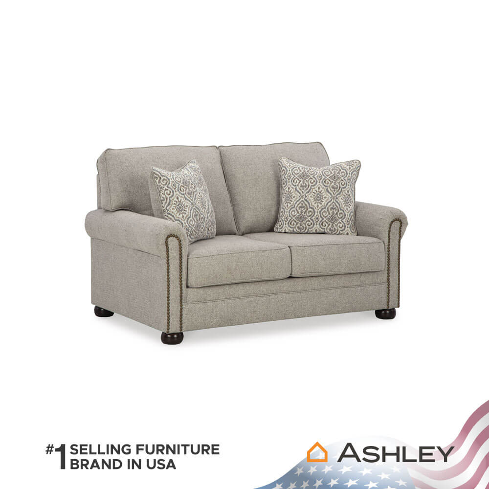 โซฟา 2 ที่นั่ง ASHLEY FURNITURE HOMESTORE รุ่น GAELON/2 สีน้ำตาลอ่อน