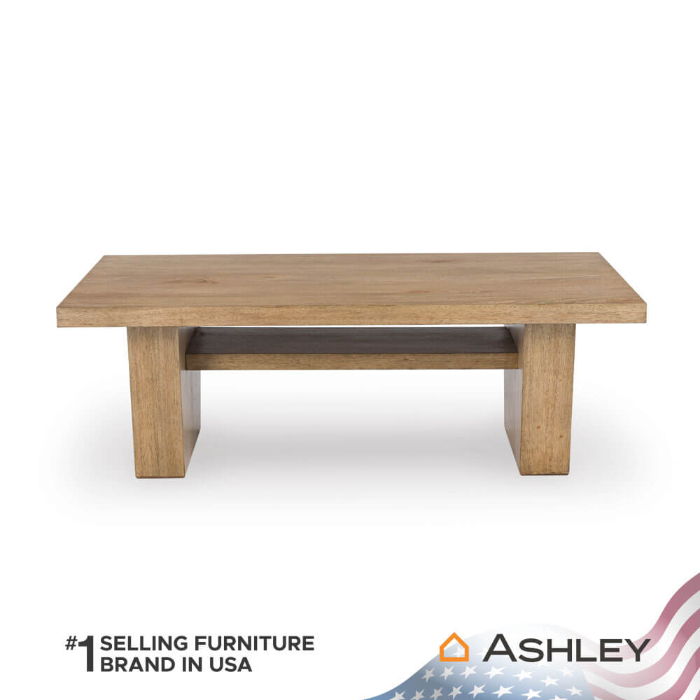 โต๊ะกลาง ASHLEY FURNITURE HOMESTORE รุ่น KRISTILAND/139 สีน้ำตาลอ่อน
