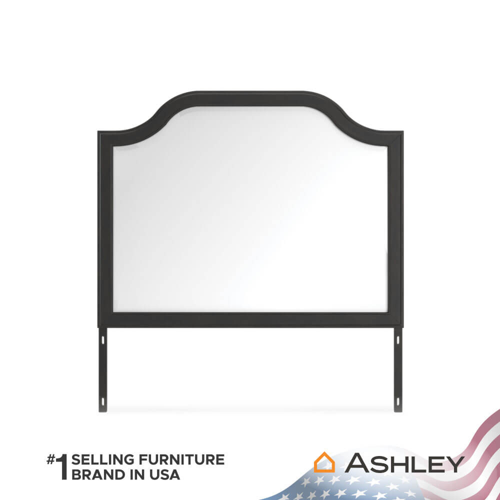 กระจกตั้งโต๊ะ ASHLEY FURNITURE HOMESTORE รุ่น WELLTERN/116x90 สีดำ